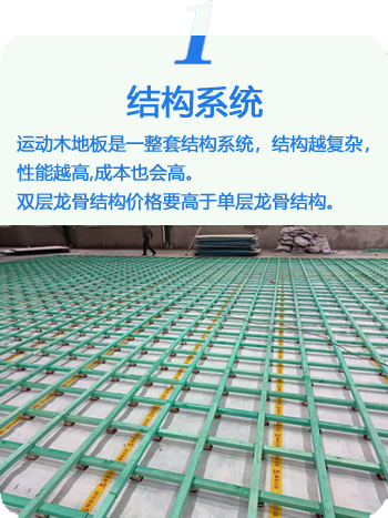 体育馆木地板结构系统