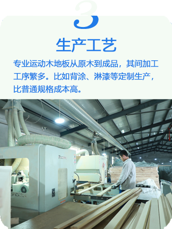体育馆木地板生产工艺