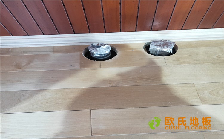 山西榆次王湖小学体育馆木地板项目案例