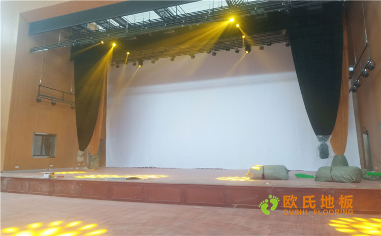 福建漳州市一职业学院体育馆木地板案例